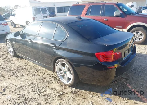 2014 BMW 550I из США, поврежденный, VIN WBAKN9C51ED680705